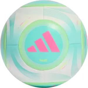 Футбольний м'яч Adidas MESSI CLUB біло-блакитно-салатово-рожевий Розмір 4 KA5267