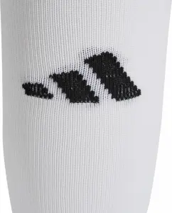 Гетри футбольні без носка Adidas MILANO SLEEVE білі JZ2319