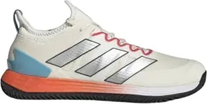 Кросівки тенісні Adidas ADIZERO UBERSONIC 4 CLAY бежево-оранжево-блакитні HQ5930