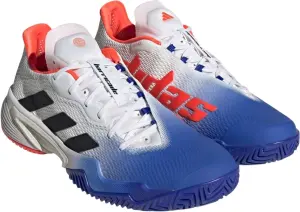Кросівки тенісні Adidas BARRICADE біло-синьо-помаранчеві HQ8917