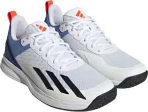 Кросівки тенісні Adidas COURTFLASH SPEED біло-синьо-помаранчеві HQ8481