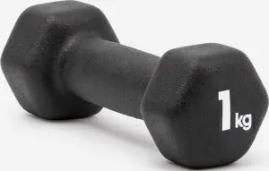 Гантели Adidas DUMBBELLS черные (2 х 1,0 кг) ADWT-11401-NL