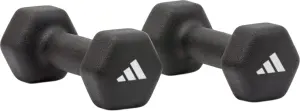 Гантелі Adidas DUMBBELLS чорні (2 х 2,0 кг) ADWT-11402-NL