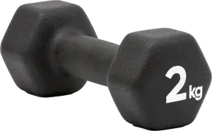Гантелі Adidas DUMBBELLS чорні (2 х 2,0 кг) ADWT-11402-NL