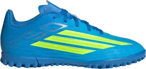 Сороконіжки (шиповки) дитячі Adidas F50 CLUB TF синьо-лимонні JS1491