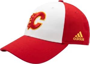 Кепка Adidas CALGARY FLAMES STR ADJ CAP червоно-біла FT1297