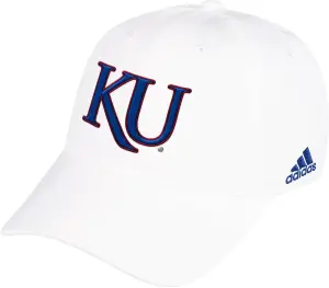 Кепка Adidas KANSAS JAYHAWKS COACH SLO AD біла FS4962