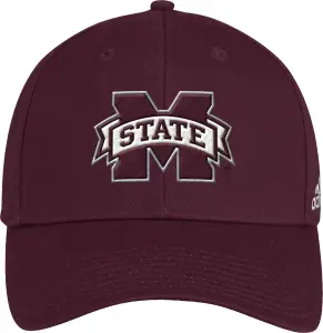 Кепка Adidas MISSISSIPPI STATE BULLDOGS STRUCTURED ADJ бордова GG7526