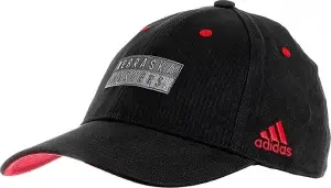 Кепка Adidas NEBRASKA HUSKERS SLOUCH STRETCH чорно-червона HK2980