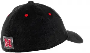 Кепка Adidas NEBRASKA HUSKERS SLOUCH STRETCH чорно-червона HK2980
