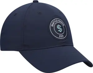 Кепка Adidas SEATTLE KRAKEN TEAM SLOUCH ADJ темно-синя HN2193