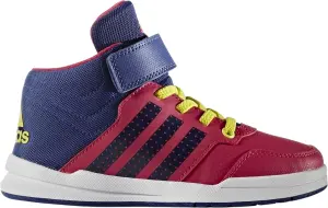 Кросівки дитячі Adidas JAN BS 2.0 MID червоно-темно-синьо-жовті AQ6812