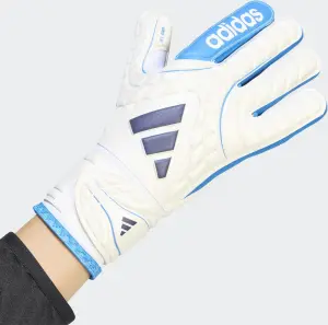 Воротарські рукавички дитячі Adidas COPA CLUB JR біло-блакитно-темно-сині KE9734