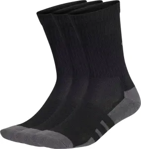 Носки Adidas ESSENTIALS CLIMACOOL CREW 3P черные (3 пары) JC6455