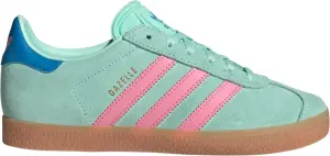 Кеди дитячі Adidas GAZELLE м'ятно-рожево-сині JP7125