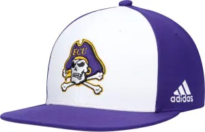 Кепка Adidas EAST CAROLINA PIRATES FITTED WOOL фіолетово-біла GN9735