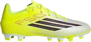 Бутси Adidas F50 CLUB FG/MG жовто-біло-чорні JR9053