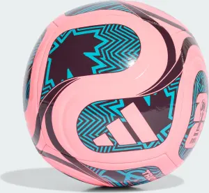 Футбольний м'яч Adidas FIFA WORLD CUP 26 TRIONDA CLUB світло-рожево-чорно-блакитний Розмір 5 JD8029