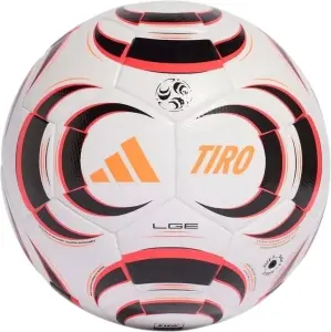 Футбольний м'яч Adidas TIRO LEAGUE біло-чорно-кораловий Розмір 4 KA5263