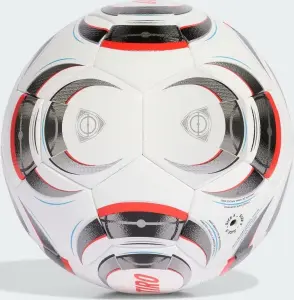 Футбольний м'яч Adidas TIRO PRO біло-червоний Розмір 5 JW1533