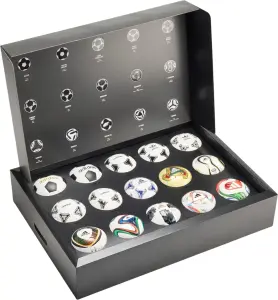 Набір футбольних м'ячів сувенірних Adidas FIFA WORLD CUP 26 HISTORICAL MINI BALL SET різнокольоровий JN2093