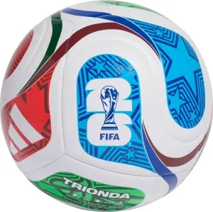 Футбольний м'яч Adidas FIFA WORLD CUP 26 TRIONDA TRAINING біло-червоно-зелено-синій Розмір 3 JD8032
