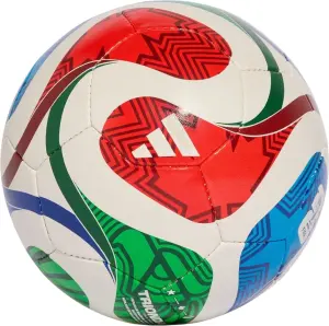 Футзальний м'яч Adidas FIFA WORLD CUP 26 TRIONDA TRAINING SALA біло-червоно-зелено-синій Розмір 4 JD8048