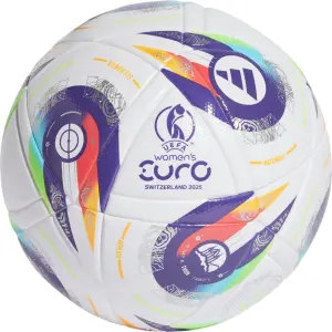 Футбольний м'яч Adidas WOMEN'S EURO25 LEAGUE біло-фіолетовий Розмір 4 JH1262