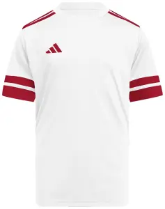 Футболка джерсі дитяча Adidas SQUADRA 25 JERSEY біло-червона JJ0059