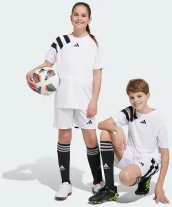 Футболка джерсі дитяча Adidas FORTORE 23 JERSEY біло-чорна IK5742