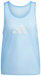 Манишка футбольная Adidas TRAINING 24 BIB голубая JF3243