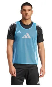 Манишка футбольная Adidas TRAINING 24 BIB голубая JF3243