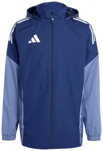 Ветровка Adidas TIRO 25 COMPETITION ALL WEATHER JACKET темно-сине-голубая JI6543