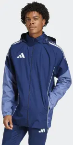 Ветровка Adidas TIRO 25 COMPETITION ALL WEATHER JACKET темно-сине-голубая JI6543