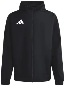 Ветровка Adidas ENTRADA 26 ALL WEATHER JACKET черно-белая JZ9101