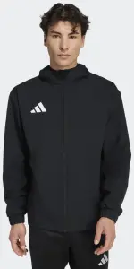 Ветровка Adidas ENTRADA 26 ALL WEATHER JACKET черно-белая JZ9101
