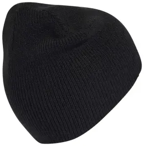 Шапка Adidas ESSENTIALS LABEL BEANIE чорно-біла KG9583