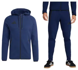 Спортивний костюм Adidas TIRO TRAVEL SWEAT темно-синій KF6078&KF6073