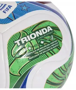 Футбольный мяч детский Adidas TRIONDA LEAGUE J350 бело-красный Размер 4 JD8167