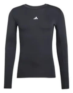 Компрессионная футболка с длинным рукавом Adidas TECHFIT черная JP2944