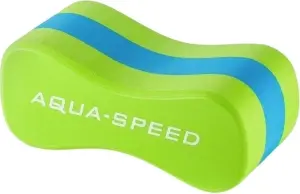 Колобашка для плавання дитяча Aqua Speed JUNIOR 3 LAYERS PULLBUOY салатово-блакитна 149-04