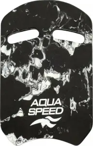 Дошка для плавання Aqua Speed SWIRL UNIVERSAL чорно-біла 162-05