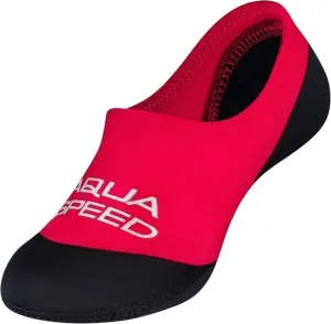 Шкарпетки для басейну Aqua Speed NEO SOCKS червоно-чорні 177-31