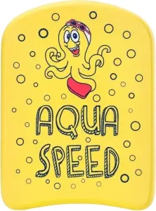 Дошка для плавання дитяча Aqua Speed KIDDIE KICKBOARD жовта 186-octopus