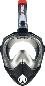 Маска для плавання повнолицьова Aqua Speed BRIZO чорна 227-07