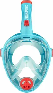 Маска для плавання повнолицьова дитяча Aqua Speed SPECTRA 2.0 KID бірюзово-червона 248-02