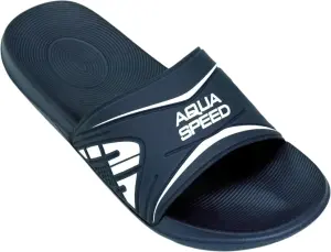 Шльопанці Aqua Speed DAKOTA темно-синьо-білі 516-10