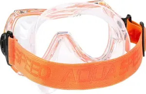 Маска для плавання дитяча Aqua Speed ALIZE FS помаранчева 622-75