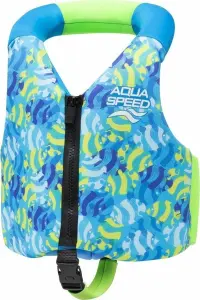 Жилет для плавання дитячий Aqua Speed AQUA PALS бірюзово-салатовий 628-02