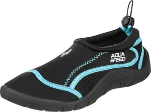 Аквашузи Aqua Speed AQUA SHOE 28 чорно-блакитні 704-28C